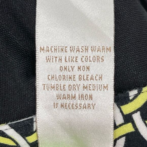 EP Pro Golf Performance Skort Built In Shorts Pockets Women 4 Black Yellow White - Picture 8 of 8